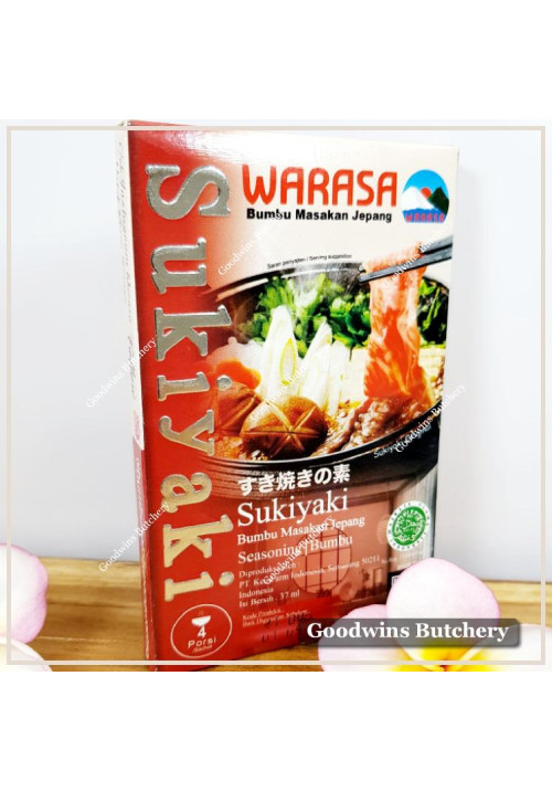 Bumbu Warasa SUKIYAKI bumbu kuah Jepang - Japanese soup seasoning HALAL 50g